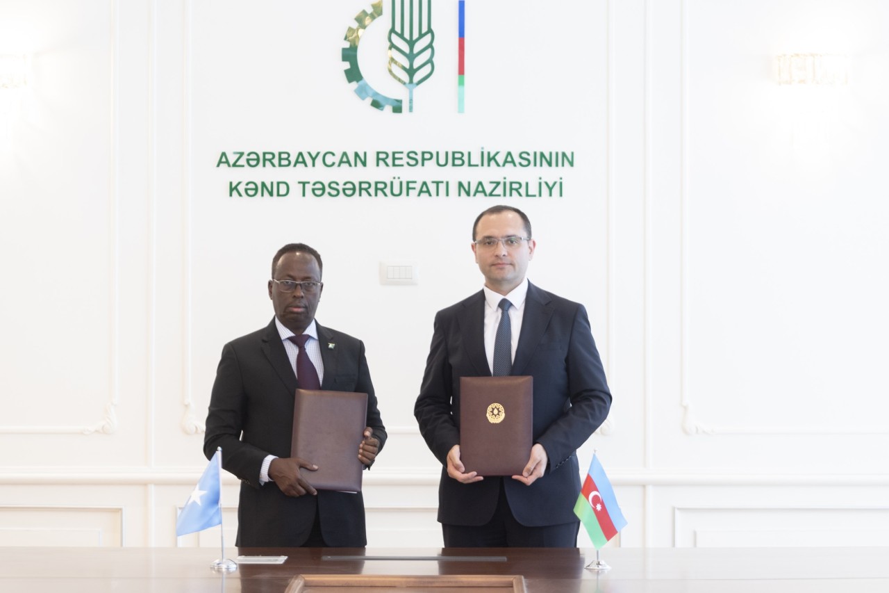 Azərbaycan və Somali arasında memorandum imzalanıb - FOTOLAR